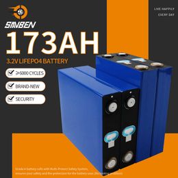 Rechargeable 3.2V 173AH Lifepo4 Battery Lithium Iron Phosphate Suitable For RV Solar Energy Saving System DIY 12V 24V 48V