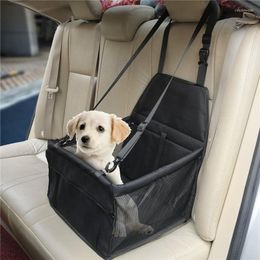 Dog Car Seat Covers Pet Hanging Mesh Bag Waterproof Cat Puppy Safe Holder Pad Mat Travel Folding Hammock Carrier Basket