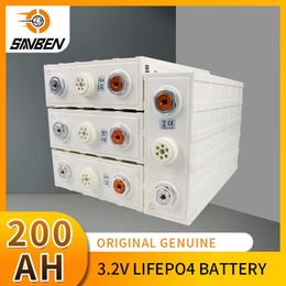 1/4/16PCS Lifepo4 Battery 3.2V 200AH Rechargeable DIY Solar Lithium Iron Phosphate Cell for 12V 24V 48V Boat Golf Cart Forklift