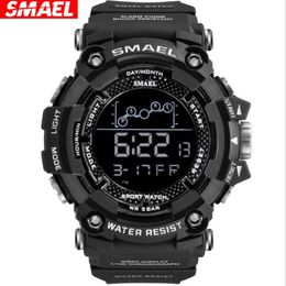 s SMAEL 1802 men's Digital Watches Luminous 50M Waterproofwatch sports casual outdoor waterproof student wristwatch291O