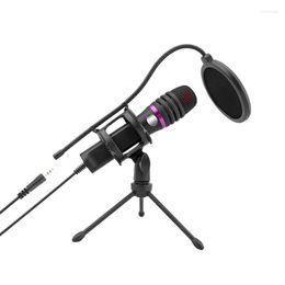 Microphones Condenser Microphone MicrophoneSet With Bracket Professional Equipment For Live Broadcast Of Blowout Prevention Network