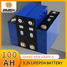 3.2V 100Ah Lifepo4 Grade A Battery Rechargeable Lithium iron phosphate Cell Pack For RV Vans Campers EV RV Boats Yacht Golf