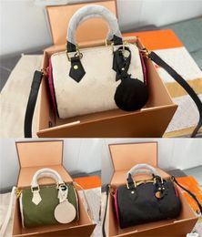 Womens Luxury Boston Bags Brands Designer Women's Handbag Colour Printing Embossing and Colour Matching Pillow Bag Women Handbags Purse