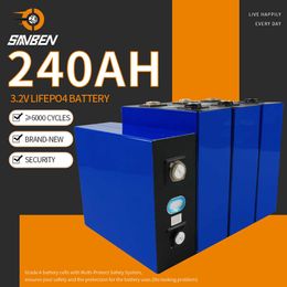 3.2V 240AH Lithium Iron Phosphate Rechargeable Lifepo4 Battery Suitable For RV Solar Energy Saving System DIY 12V 24V 48V