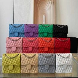 2021 new high quality bag classic lady handbag diagonal bag leather 23CM247o