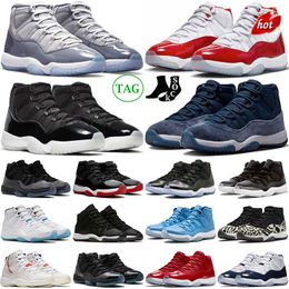 Sandals Outdoor Shoes Sandals Cherry 11 Jumpman 11s lows basketball shoes Midnight Navy Cool Grey Cap and Gown Pantone Pure Violet Concord Gamma