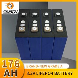 3.2V Lifepo4 Battery 176AH 180Ah Rechargeable Lithium Iron Phosphate Cell Suit For Solar System RV Boat Golf Cart Forklift