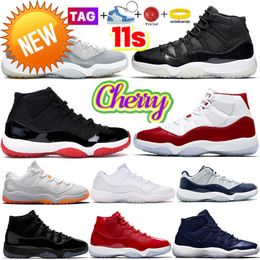 NEW jumpman 11 Basketball Shoes High 11s Cool Grey Animal Instinct Bred Jubilee 72-10 mens womens Trainers Space Jam Cap and