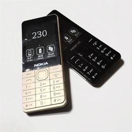 Original Refurbished Cell Phones Nokia 230 GSM 2G 2.8inch For chridlen Old People Gift Classic Mobile Phone