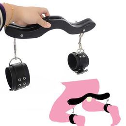 Beauty Items Humbler CBT Cock Ring For Men Slave Training Ball Scrotum Stretcher BDSM Bondage Ankle Cuffs Adult Games sexy Toys Shop