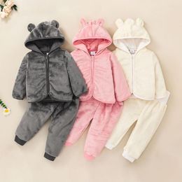 Clothing Sets Bobora Toddler Little Kids Baby Boys Girls Outfits Set Long Sleeve Hoodie Sweatsuit Tracksuits Suit