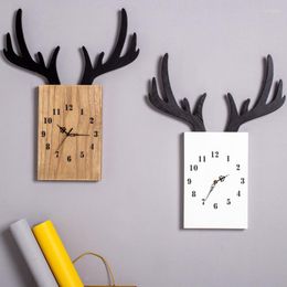 Wall Clocks Nordic Home Decor Battery Modern Classic Clock Silent Wood Decoracion Salon Casa Living Room Decoration