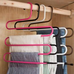 Hangers Shape Clothes Organizer Household Storage Tool Trousers Rack Pants