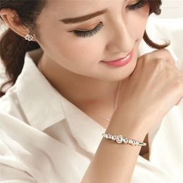 Bangle Classic Lucky Angle Bracelet Bell Charm Pendant Christmas Memorial Day Gift For Ladies Women Girls