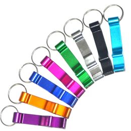 Pocket Key Chain Beer Bottle Opener Claw Bar Small Beverage Keychain Ring DD22-03