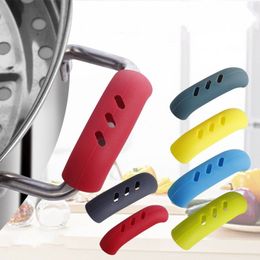 Cookware Parts Silicone Insulation Pot Earmuff Non-Slip Colourful Household Stewed Pot Handles Sleeve Sea Shipping RRC699