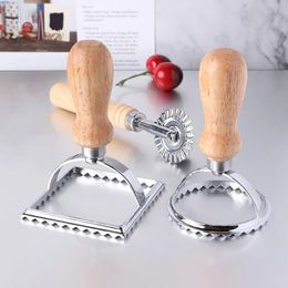 Baking Moulds Pastry Press Mould Ravioli Cutter Dumpling Lace Embossing Device Maker Stamp Cookie Kitchen Tool