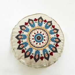 Pillow Ins Moroccan Ethnic Style Round Embroidery S Living Room Sofa Pillows Bohemia Homestay Handmade