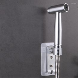 Bath Accessory Set Shower Holder Perforated Free Bracket Aluminum Bathroom Supplies Hook Nozzle Hose Base