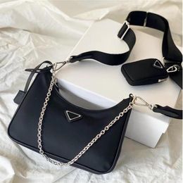 2005 Nylon Shoulder Bags high quality nylons Handbags selling wallet women luxurys brand crossbody bag Hobo purses triad bags288M