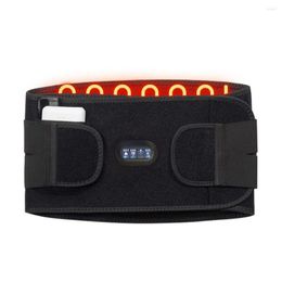 Waist Support 3 Modes Electric Heat Therapy Vibration Compress Pain Relieve Belt Heating Lumbar