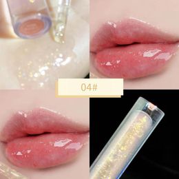 Lip Gloss Glosses Set For Girls Is Smooth Pearl Like Shiny Mirror Waterproof Cosmetics Are White And Red