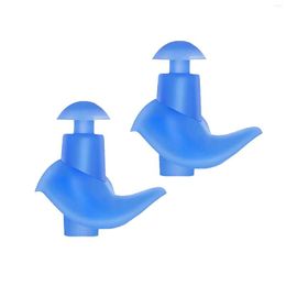 Bath Accessory Set Silicone Screw Earplugs Comfortable Adult Waterproof Swimming For Water Pool Shower Bathing Surfing Snorkeling And