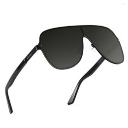 Outdoor Eyewear MAXJULI Polarised Sunglasses For Men And Women With Big Heads UV400 Protection Sun Glasses Ideal Driving Golf 8132