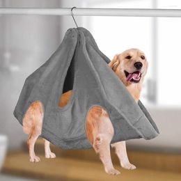 Dog Apparel Pet Grooming Hammock Helper Cat Nails Clip Trimming Soft Cushion Kitten Puppy Bathing Bag Supplies