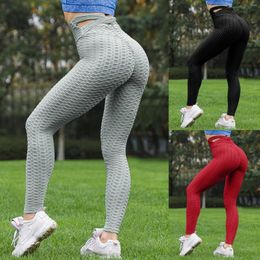 Women's Pants Women Fashion Print Yoga Plus Size Casual High Waist Sport Jacquard Sports Leggings Female Running Trousers