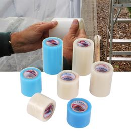 Watering Equipments 10M PE Greenhouse Film Repair Self-Adhesive Tape UV Resistant Waterproof Garden Orchard Farmland Shed Protect Tool