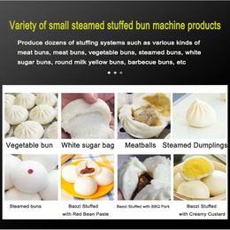 Commercial Steamed Stuffed Bun Machine Stainless Steel Baozi Making Machine Forming Maker