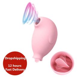 Beauty Items Sucking Vibrator for Women Sucker Clitoris Suction Tongue G Spot Female Stimulator sexy Licking Toys For Adult