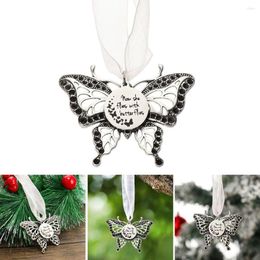 Christmas Decorations Home Sympathy Remembrance Loved Ones Souvenir Now She Flies With Butterflies Mourning Pendants Hanging Decoration
