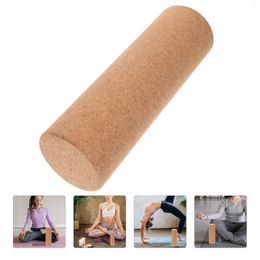 Yoga Blocks Cork Cellulite Roller Roll Exercise Calf For Fitness Home