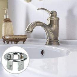 Bath Accessory Set 10 Pcs Basin Sink Plug Hole Drain Filter Overflow Cover Stopper For Kitchen Bathroom Home Accessories