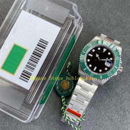 Super 904L Steel Automatic Cal 3235 Watch Men 41MM Blue Black 126619lb 126610 126619 Green Cerachrom Ceramic Bezel Dive EW Factory259H