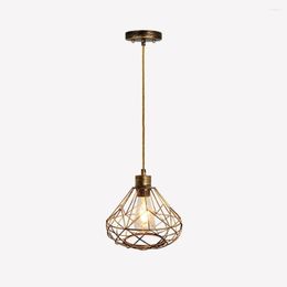 Pendant Lamps Edison Lamp Loft Vintage Industrial Retro Light E27 Holder Lamparas Colgantes Suspension Luminaire Rustic Lighting