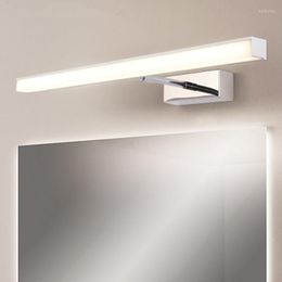 Wall Lamps Modern Minimalist Mirror Cabinet Front Lamp Led Bathroom Makeup El Toilet