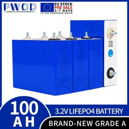 3.2V 100AH 110AH Lifepo4 Battery Grade A Rechargeable Lithium iron phosphate Cell Pack DIY 12V 24V 48V Solar Battery For RV Vans