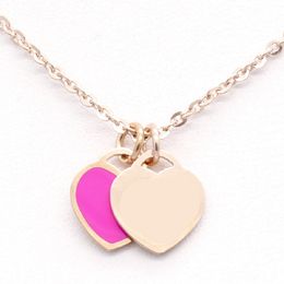 womens necklace heart necklace designer jewellery chains luxury Pendant Stainless Steel Charm Anniversary gift for women 18K Gold Plated VJNQ KUKA