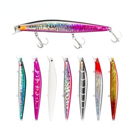 2023 New Minnow Fishing Lure Silent Assassin Floating Sinking Minnow Long Casting Seabass Baits