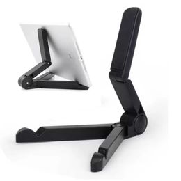 Hand Tools Foldable Phone Tablet Stand Holder Adjustable Desktop Mount Stand Tripod Table Desk Support for IPhone IPad Mini 1 2 3 4 Air Pro RRA818