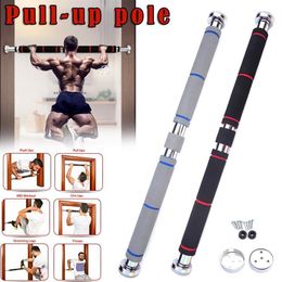 1 Pcs Chin Pull Up Bar for Doorway with Comfort Grips Adjustable Horizontal Bar Home Indoor Fitness Exercise Equipment1256q
