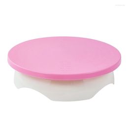 Baking Tools 1Pcs Cake Turntable Stand Decoration Accessories DIY Mold Rotating Stable Anti-Skid Round Table Kitchen