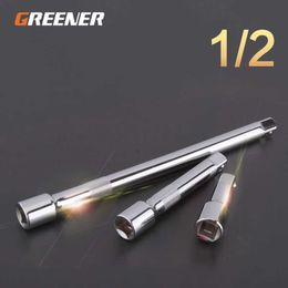 GREENER Sleeve Rod Auto Repair Durable 1/2 12.5mm Parts Maintenance Ratchet Wrench Quick Release Socket Extender Extension Bar