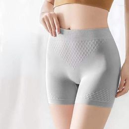 Active Shorts Summer Women Safety Pants Seamless Thin Ice Silk High Waist Panties Anti Emptied Boyshorts Girls Underwear