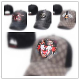 Top Selling Snake Cap fashion Snapback Baseball Caps Leisure Hats Bee Snapbacks outdoor golf sports hat for men women HHH2112