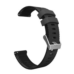 Watch Bands Sport Silicone Watchband Strap For Garmin Forerunner Vivoactive Smart Bracelet Band Colourful Wristband203b