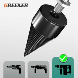 GREENER Damaged Screw Extractor Drill Bit 3Pcs/Set 3-12mm 4-12mm 4-20mm HSS Straight Groove Step Set Titanium Coated Wood Metal